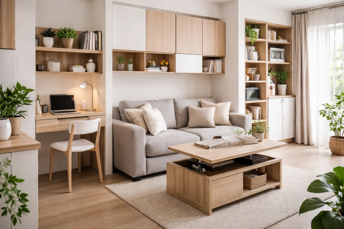 Comment choisir le bon type de meuble pour optimiser un espace réduit